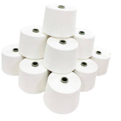 Poliéster Bambú Acrílico 40/40/20 Fios CSY Misturados 30 40D Spandex Core Spun Fios Feitos