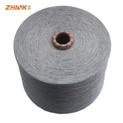 Fios de poliéster de alta resistência 100% NE30S/1 32S/1 40S/1 Siro Spun em preto para tricô e tecido