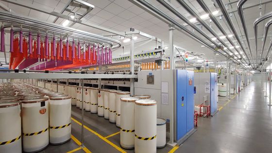 Fios de espuma 70% Poliéster reciclado 30% Birla Livaeco Viscose NE30/1 para tecelagem/noivagem