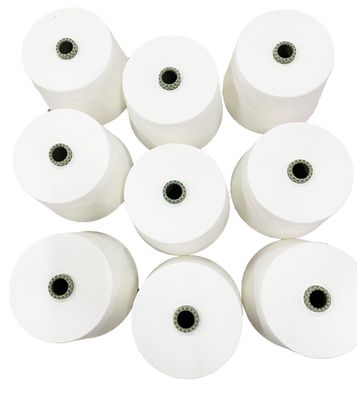 Zaozhuang Knitting 100% Viscose Ne 30/1 Siro Spun Rayon Yarn para Tecelagem Sustentável