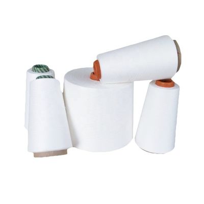 Padrão de tricô/tecelagem Fibra de fibra de poliéster em bruto reciclado Livaeco Ring Spun Siro Compacto
