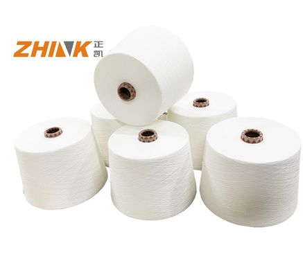 15S-60S Fios de tecido de denim com núcleo de fibra de algodão para tricotar e tecer 100% poliéster