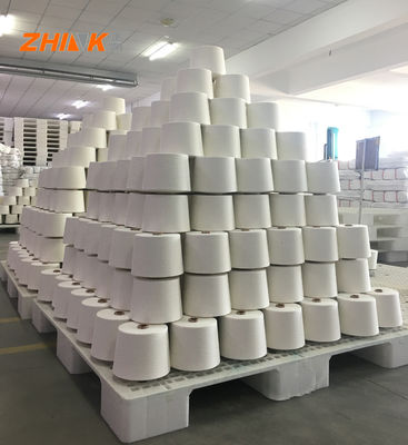 10.92 Equilíbrio ECDP Ne 30/1 Siro Compact Spun Yarn para Tecelagem de Poliéster