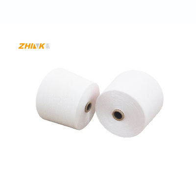 Ne30/1 100% de fibras de linho viscoso-siro compactas, espadas, em branco bruto, para tricô ou tecelagem