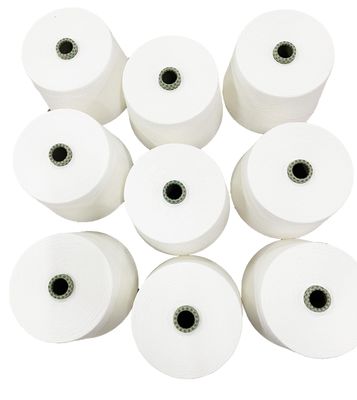 GRS 70% Poliéster 30% Anel de viscose eco-friendly Spun 50S Fios para tricotar e tecer