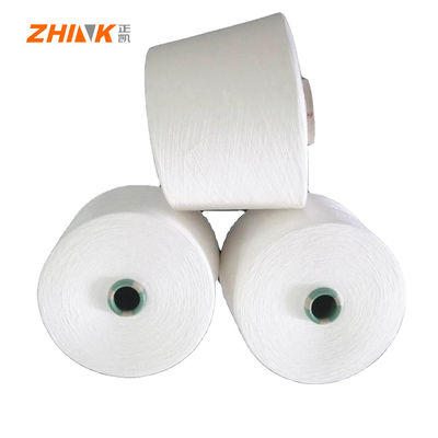 80% de poliéster reciclado 20% de viscose misturada NE 20/1 Siro Spun Cone de fios de tecelagem para fios de camisetas