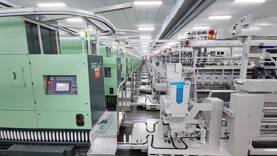 Materiais primários 100% Sateri Ne 60/1 Siro Fios compactos para tricô Tecelagem