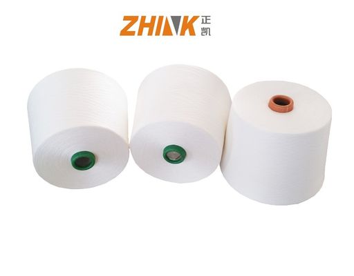 Fios de poliéster misto viscoso Siro Compact Spun Ne25/1 CV%1,4 com uniformidade CV%1.4