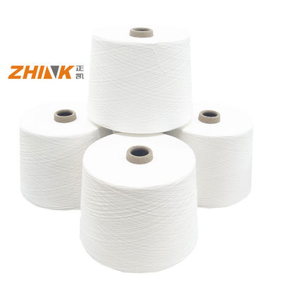 Fios espumados 100% Poliéster 16 40D Spandex Core In Técnicas personalizadas Branco bruto