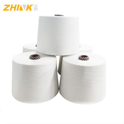 Fios de poliéster misto viscoso Siro Compact Spun Ne25/1 CV%1,4 com uniformidade CV%1.4