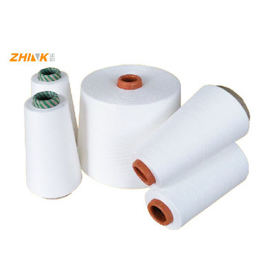 880Tpm Twist TR Poliéster Viscose 50/50 30 40D Spandex Core Yarn para produtos duráveis