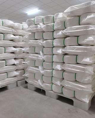 GRS 100% poliéster reciclado Ne14/1 Vórtice para tecelagem/noiva