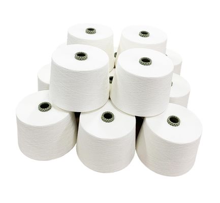 PV 80/20 Ne 25/1 Fios de espuma de anel para tecelagem e tricô de tecidos misturados