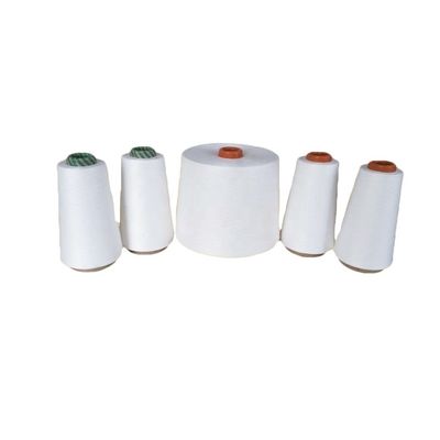NE40/1 Fios em bruto poliéster oco/tencel/lanha 50/40/10 Lyocell Siro Compact Spun