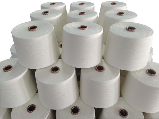 Rayon/poliéster TR 65/35 Ne28/1 Anel de fios de espuma para tecelagem Durável e versátil