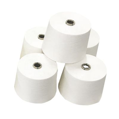 NE30S Vórtice Filamento de Fio Branco 100% Viscose para Tricotagem e Tecelagem
