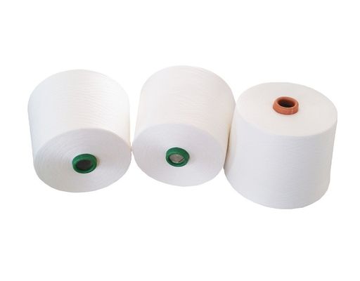 Resistência padrão 65% Poliéster catiônico corante 35% Bambú 25 70D Core Spun Yarn