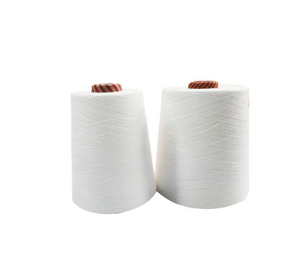 32s Fios compactos de poliéster de bambu para linha de fabricação de camisetas e meias