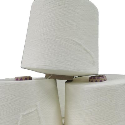 Fabricação de malhas e tecidos Ne32S 20D Fios de núcleo espinhados com mistura de poliéster/liocelulose/seda 50/30/20