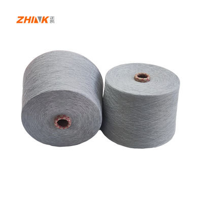 50/40/10 20S 40D Siro Compact Nylon Blended Yarn para Tecelagem e Tricotagem Branco bruto