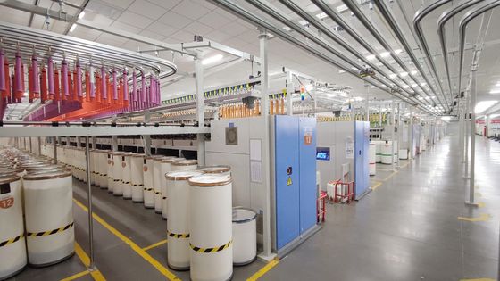 Fios misturados de seda 65% liocela 35% substâncias para tecelagem / tricô 30 40D Core Spun
