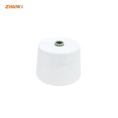 Dyeability Boa viscose / poliéster 60/40 Fios misturados NE26/1 Anel espumado para tricô
