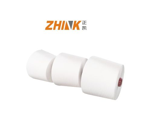 Fios de poliéster misto viscoso Siro Compact Spun Ne25/1 CV%1,4 com uniformidade CV%1.4