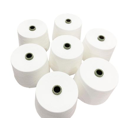 Fios de linho/tencel/poliéster 37/25/38 Misturados para tricotar e tecer uniformes aduaneiros