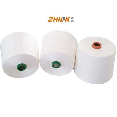 NE20/1 Fios compactos Siro Branco em bruto para tecelagem/noivagem 80% Poliéster 20% Viscose