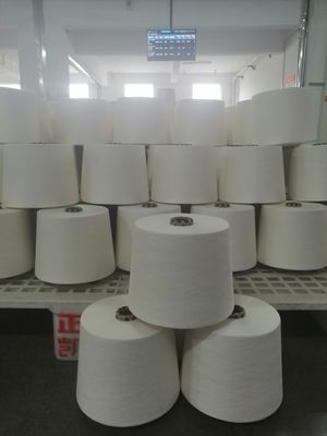 Fios fiados com núcleo de Spandex PV 70/30 30 40D s torcidos e cobertos para alta uniformidade 9,67