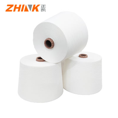 80% de poliéster reciclado 20% de viscose misturada NE 20/1 Siro Spun Cone de fios de tecelagem para fios de camisetas