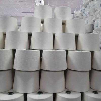 Zaozhuang Knitting 100% Viscose Ne 30/1 Siro Spun Rayon Yarn para Tecelagem Sustentável