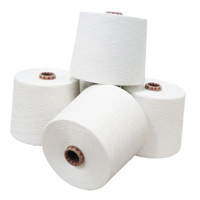50% de viscose 50% de poliéster Ne 50/1 Siro Spun Yarn AB