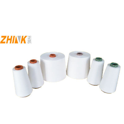 880Tpm Twist TR Poliéster Viscose 50/50 30 40D Spandex Core Yarn para produtos duráveis