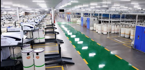 Fios Siro Spun para tecelagem NE20/1 65/35 Fios misturados pretos 65% Poliéster 35% Viscose