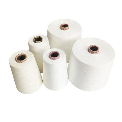 Ne25s Siro Compact Spun Yarn para Tecelagem 30% Acrílico 70% Viscose Forte e Durável