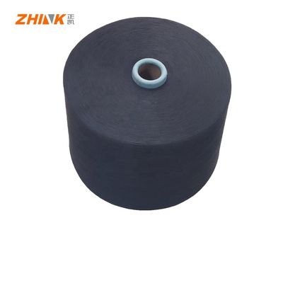 Antibacteriano Preto Especial 100% Poliéster NE26/1 Anel de Fios de Reboco para Tecelagem/Tricotaria