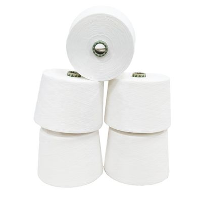 Padrão em bruto 65/35 30s Anel de fio de espuma Cone de fio têxtil para as necessidades da produção têxtil