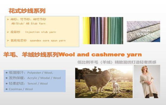 30s Siro Compact Spun Yarn 100% virgem de viscose misturado de fios para tecelagem e tricô