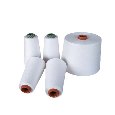 Poliéster viscoso 50/50 NE 30/1 Anel de espuma de fio para tecelagem High Twist 790 Força 24