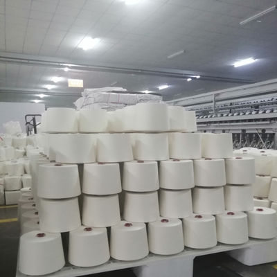 PV 80/20 Ne 25/1 Fios de espuma de anel para tecelagem e tricô de tecidos misturados